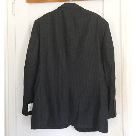 NWT $1095 JAB SIGNATURE GOLD Superfine Stripe 6 Star ⭐⭐⭐⭐⭐⭐ Suit Top Blazer Coat - Picture 6 of 9